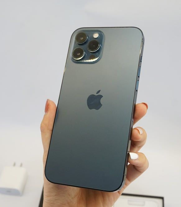 iPhone 12 Pro Max 128GB Quốc tế cũ 99% - Xanh - Không zin tặng máy